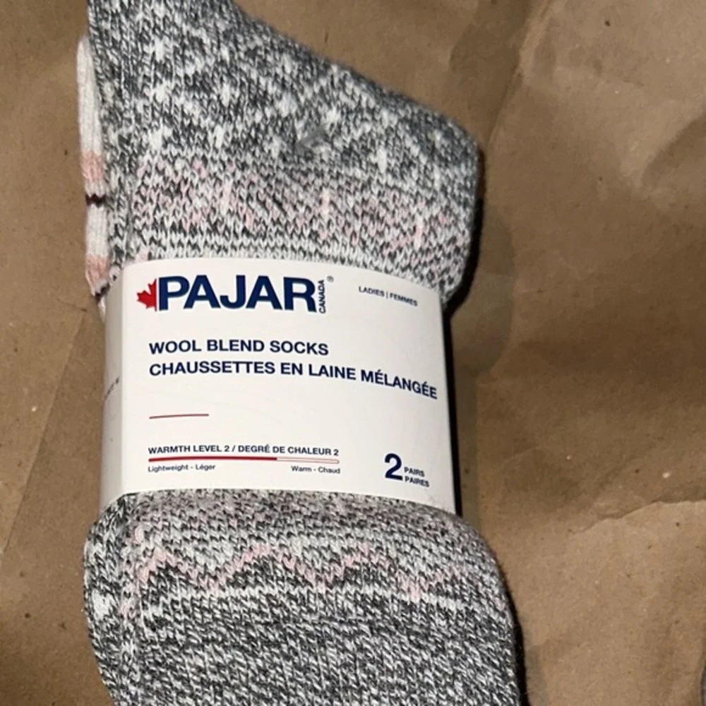 Pajar Wool Blend Hiking Confort dry socks 2 pack new with tags